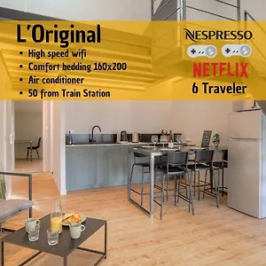 L Original - Travelhome - Free Wifi - 6 Travelers Appartement